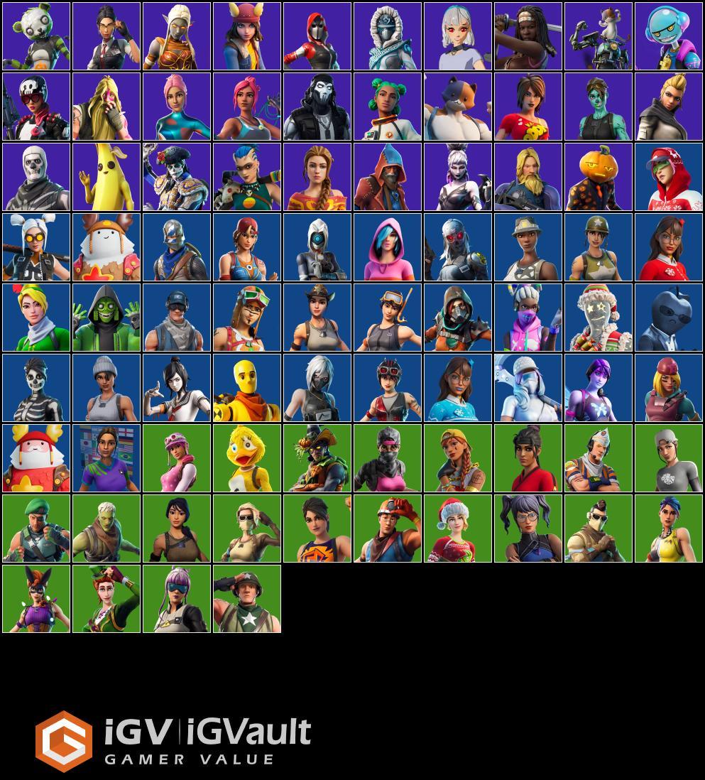 Fa Skins Psn Xbox Nintendo Pc Og Ghoul Trooper Og Skull