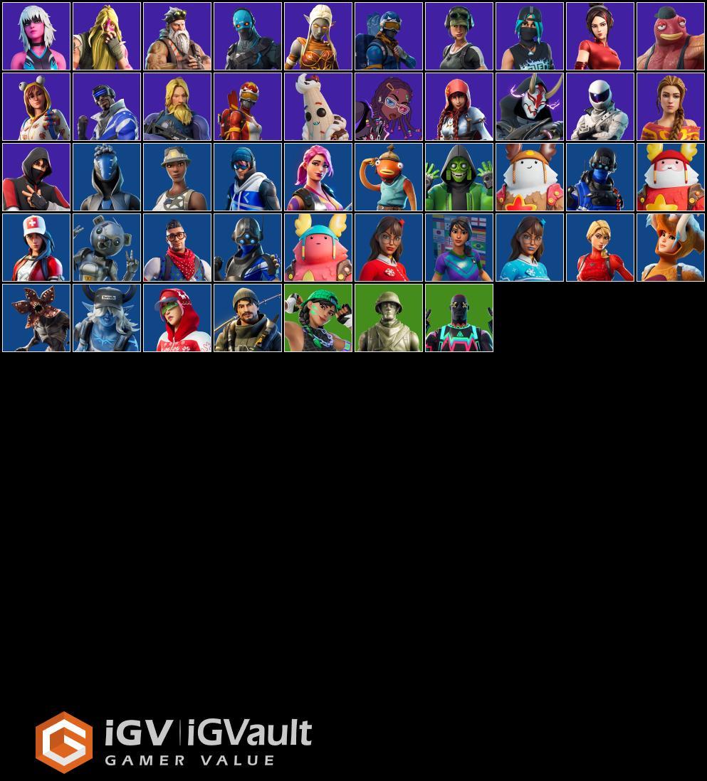 Fa Og Stw Ikonik Galaxy Skins Pc Switch Trailblazer Warpaint