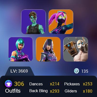 Pc Psn Skins Og Stw Wonder Glow Merry Mint Axe Psycho