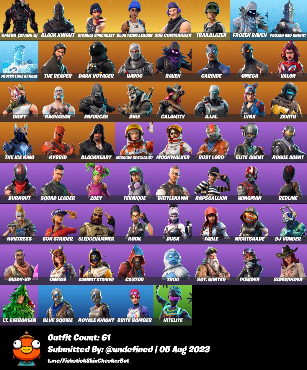 Full Access Fortnite Black Knight Sparkle Specialist The Reaper