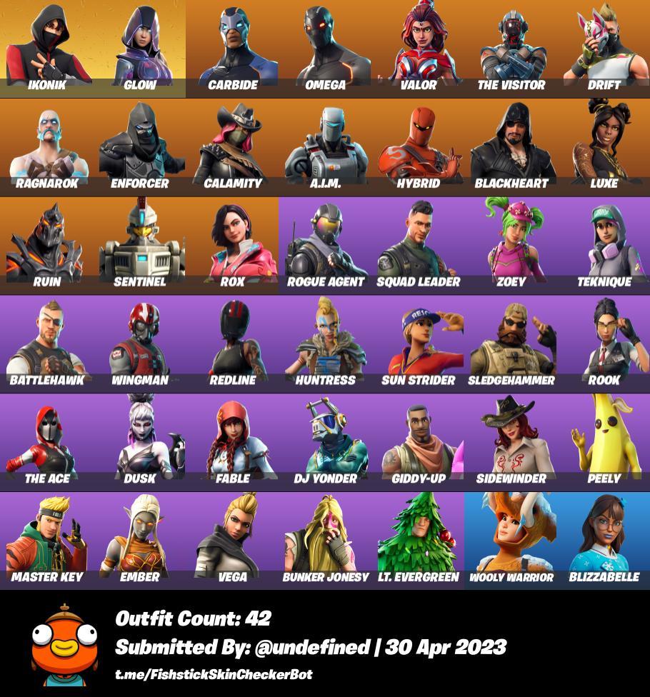 Fortnite Full Acces Ikonik Good Skins Igv