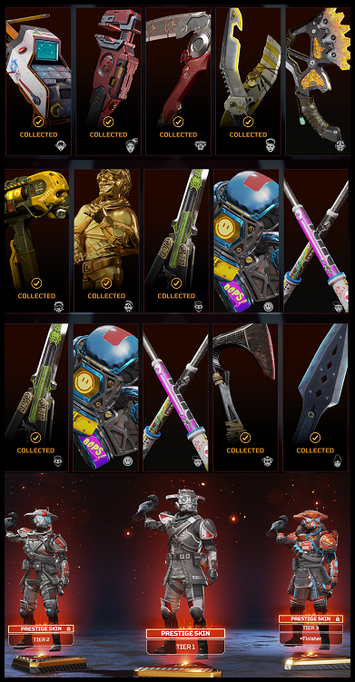 PC APEX PREDATOR STACKED 10 HEIRLOOMS 557 LEGENDARY ITEMS 8