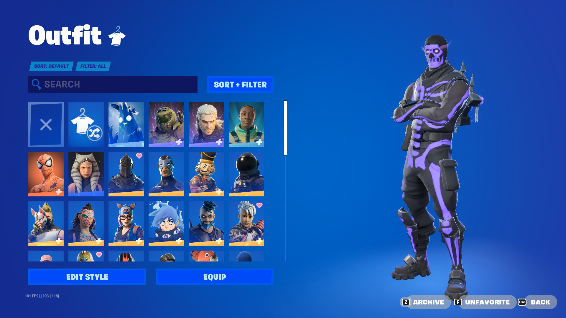 Og Skull Trooper Black Knight The Reaper Mako Floss Ac Dc