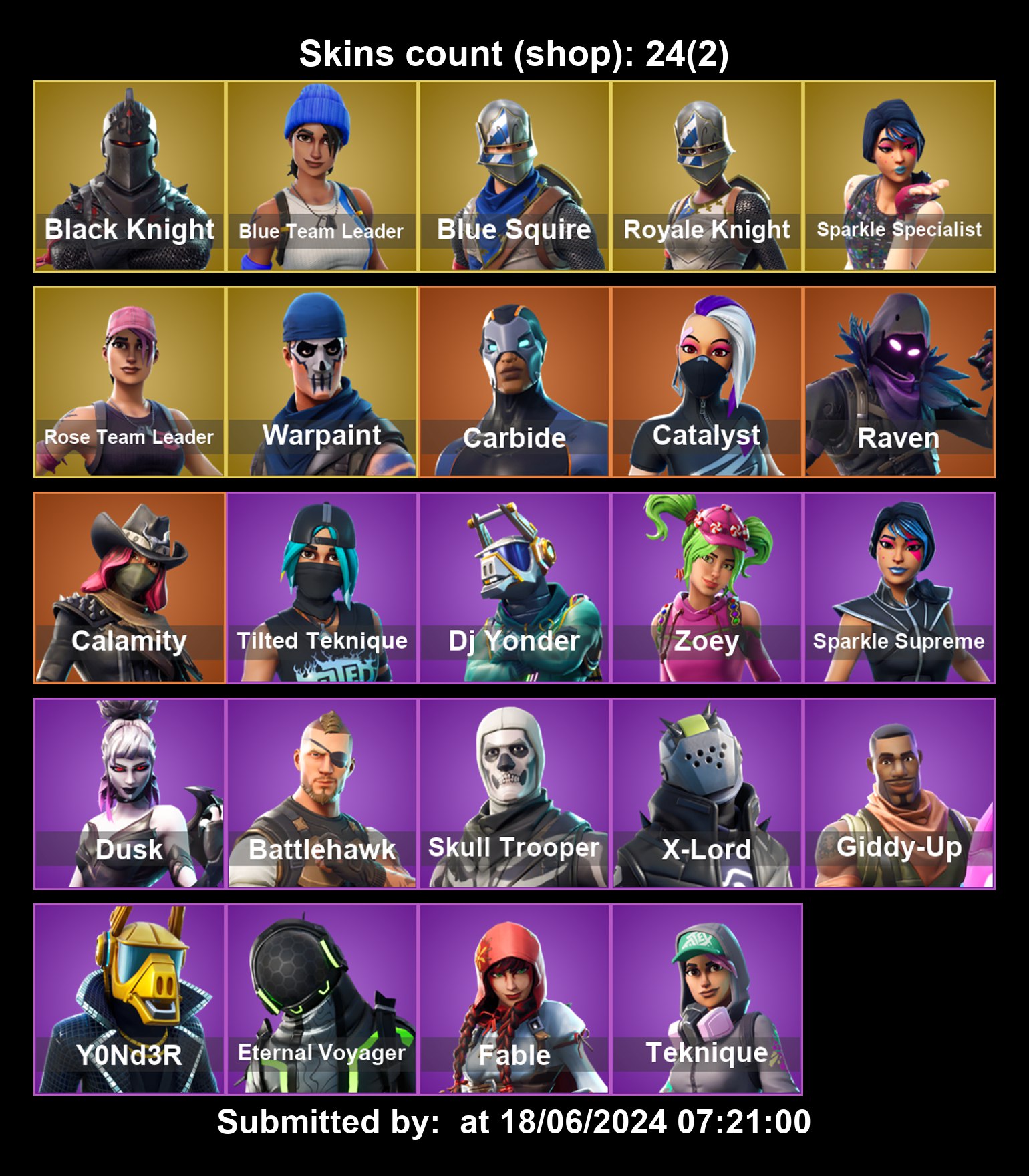 Fa Pc Xbox Skins Black Knight Blue Team Leader Blue Squire