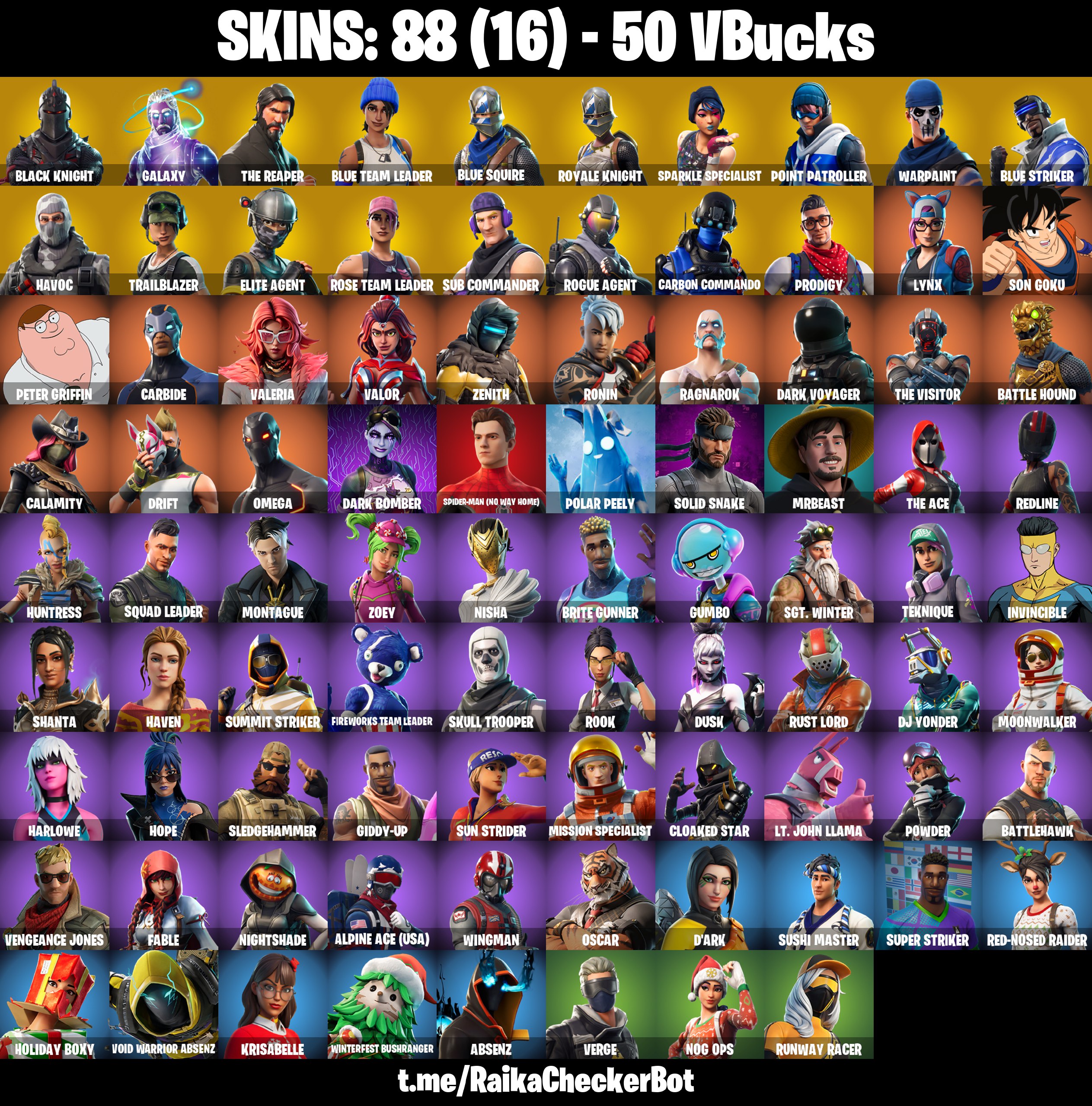 Pc Skins Og Stw Black Knight Galaxy Floss Take The L