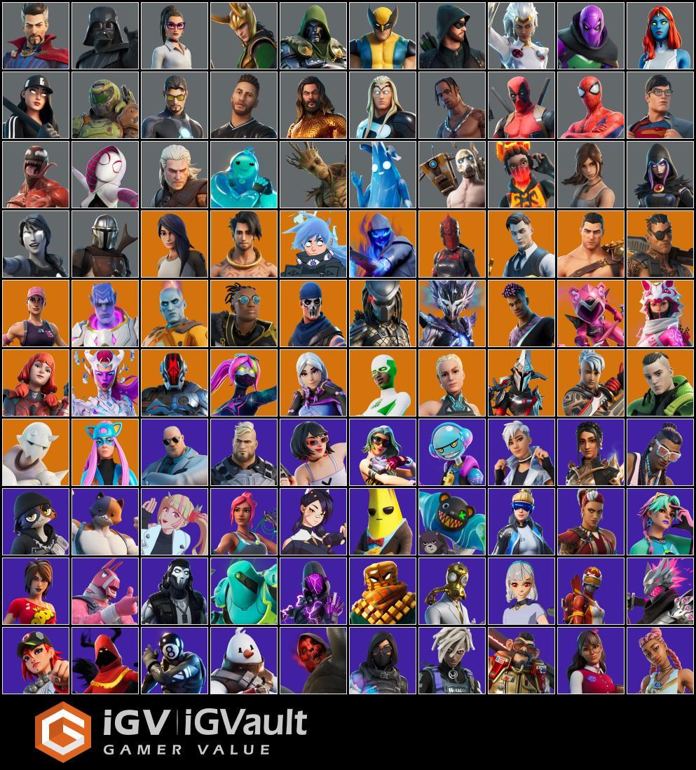 PSN/PC/XBOX fa 186 skins TRAVIS SCOTT | LEVIATHAX AXE | Gold Midas | Psycho Bandit | Candy Axe | Gold Brutus | Gold Meowscles | OG STW
