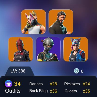 PSN,XBOX,PC - THE REAPER + STW OLD + TAKE THE L + ELITE AGENT + DRIFT + THE ROBOT (SAFE)