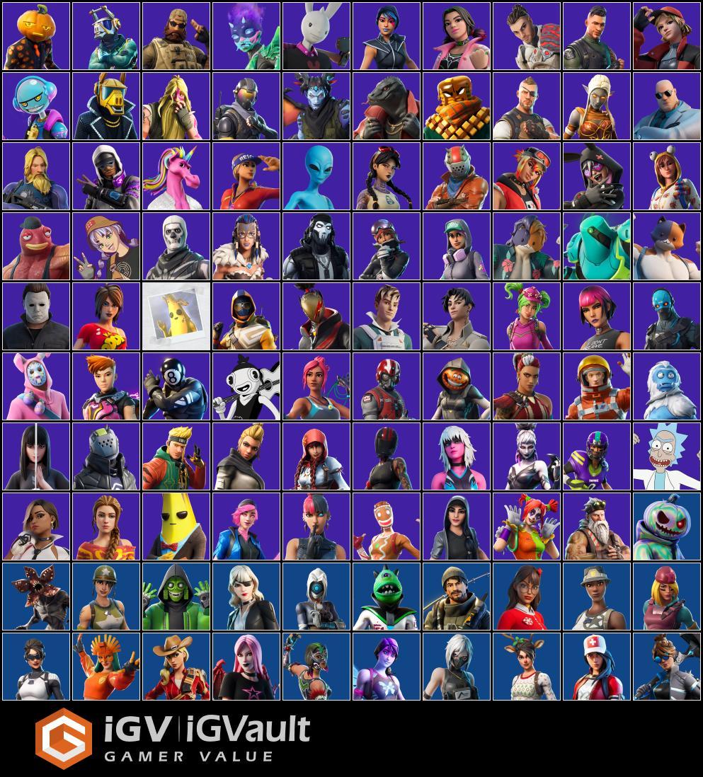 [CHRISTMAS SERIES] 245 SKINS + NOG OPS + MERRY MINT AXE + JOLLY JAMMER + TAKE THE L + FROZEN PACK + GOLD MIDAS [PSN,XBOX,PC]