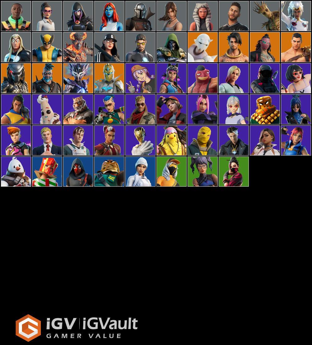 Full access pc psn xbox 58 skins spectra knight menace raz