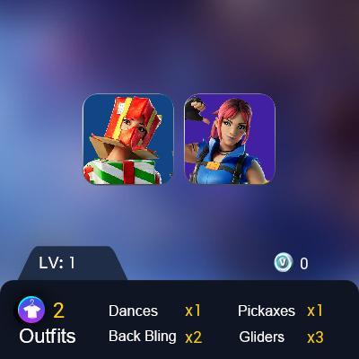 2 Skins Account (PSN, Xbox, Nintendo Switch, PC, Mobile) - E-mail Access - GLOBAL  [ ID 129 ]