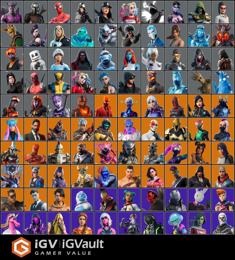 237 Skins/Full mail access/Galaxy/For all platforms/Glow/Arcane Jinx/Leviathan Axe/OG Skins/Golden Midas/Rare Styles/Safe&Stacked Account