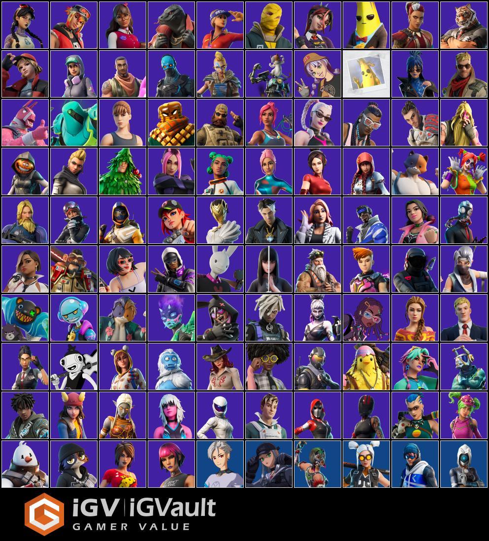 [PC/PSN/XBOX] 267 Skins / Rogue Agent / Leviathan Axe / Gold Midas ...