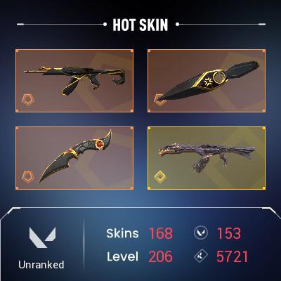 BR 16 Knives 168 Skins Total 100.000 VP + Inventory Cost + Email + Full Access