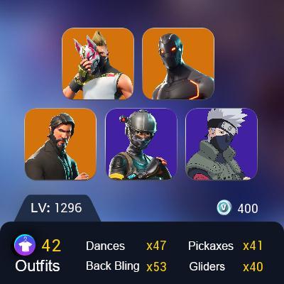 42 SKINS FULL ACCESS l OG THE REAPER l OG OMEGA l OG DRIFT l