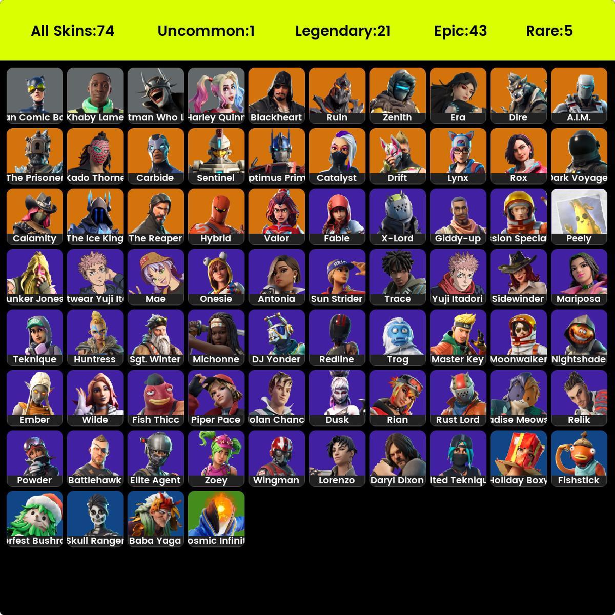 Fa Og Stw The Reaper Take The L Skins Pc Psn Xbox Switch Elite Agent Fishstick World Cup