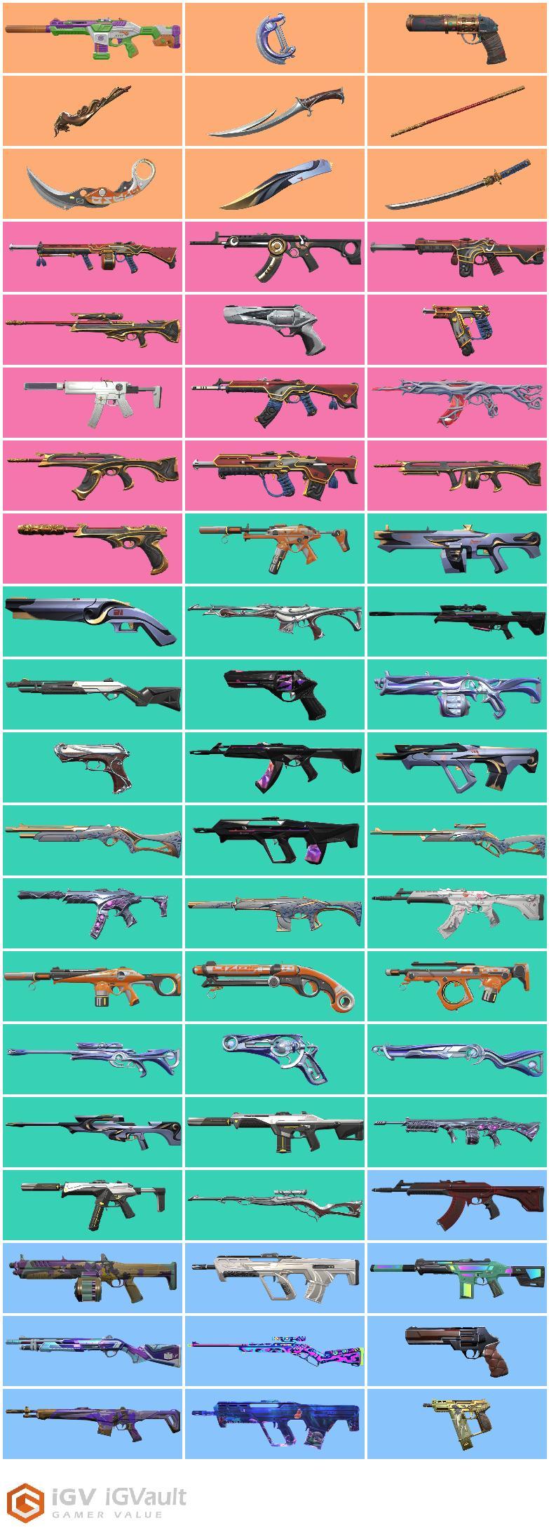 (NA) 118skins+ 6 knife +(Sheriff 