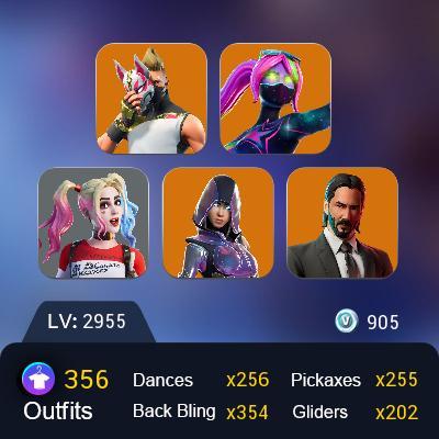 SUPER SAFE OG STACKED FORTNITE ACCOUNT FOR NINTENDO/XBOX/PC/PS4/PS5/PSN -  iGV