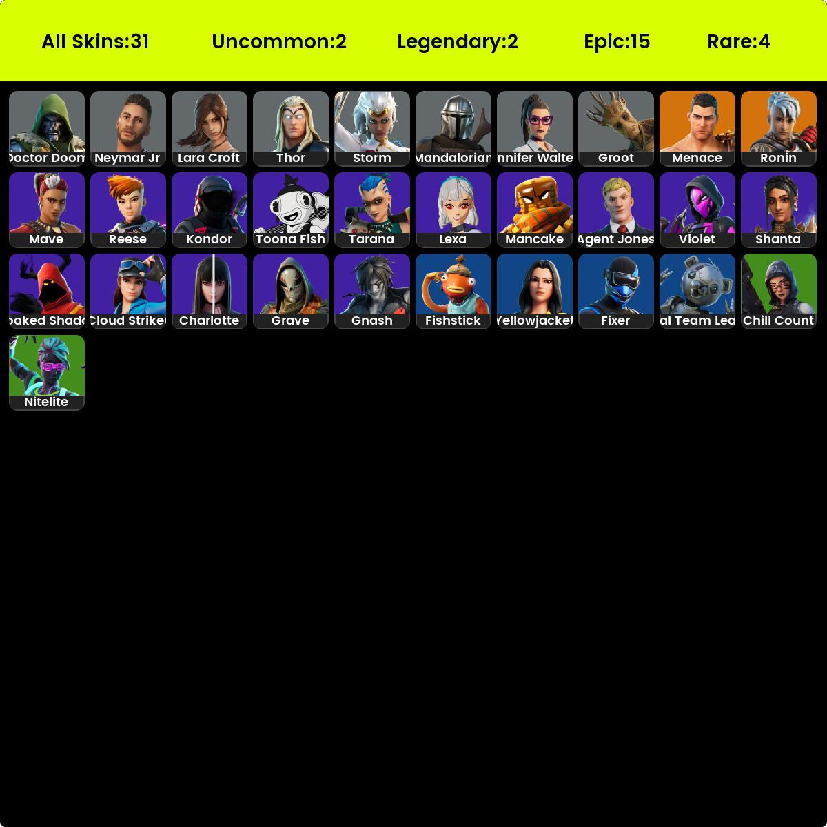 Fortnite Account For Sale | Buy Fortnite Accounts | iGV & iGVault