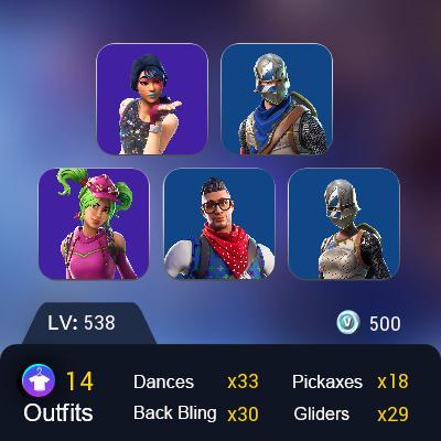 14 SKINS / FA | SPARKLE SPECIALIST | MAKO | FLOSS | BLUE SQUIRE | ROYALE KNIGHT | ROGUE AGENT | PRODIGY | BLUE TEAM LEADER | PSN XBOX PC SWITCH