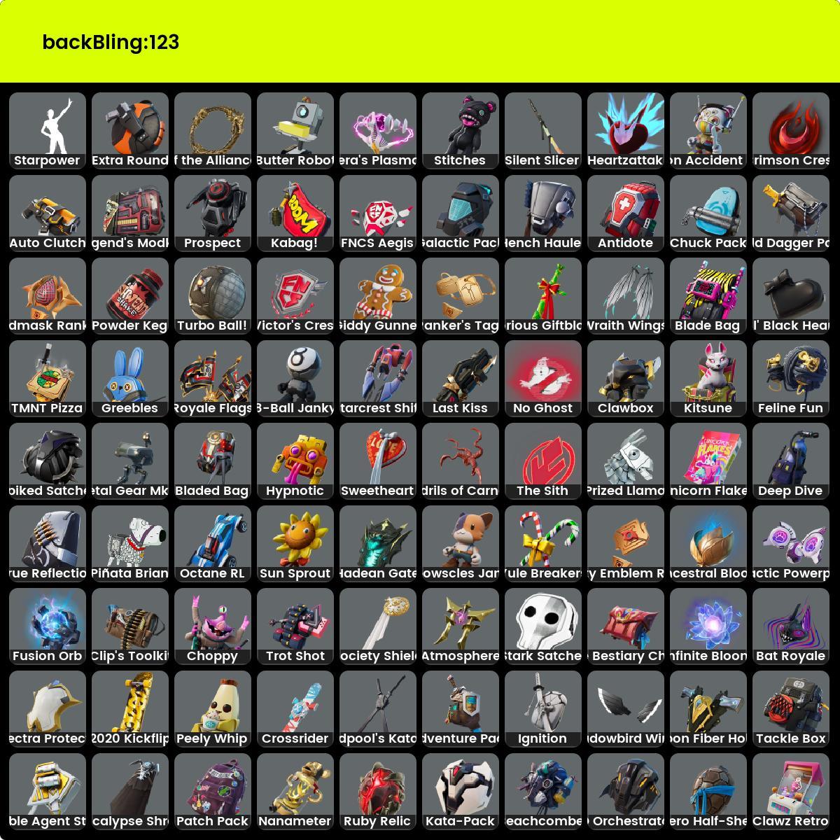 114 SKINS | WONDER | IKONIK | MERRY MINT AXE | ROGUE SPIDER | GOLD ...