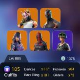 Fortnite accounts for sale best sale xbox one