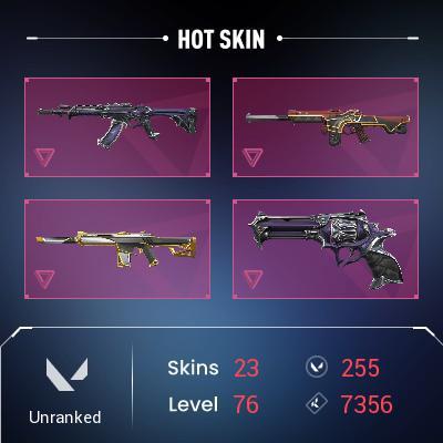 NA \ 23 Skins \ Spline Dagger \ BlastX Spectre \ Reaver Vandal ...