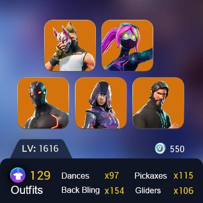 Ikonik - Buy fortnite account with OG skin Ikonik and The Reaper - iGV