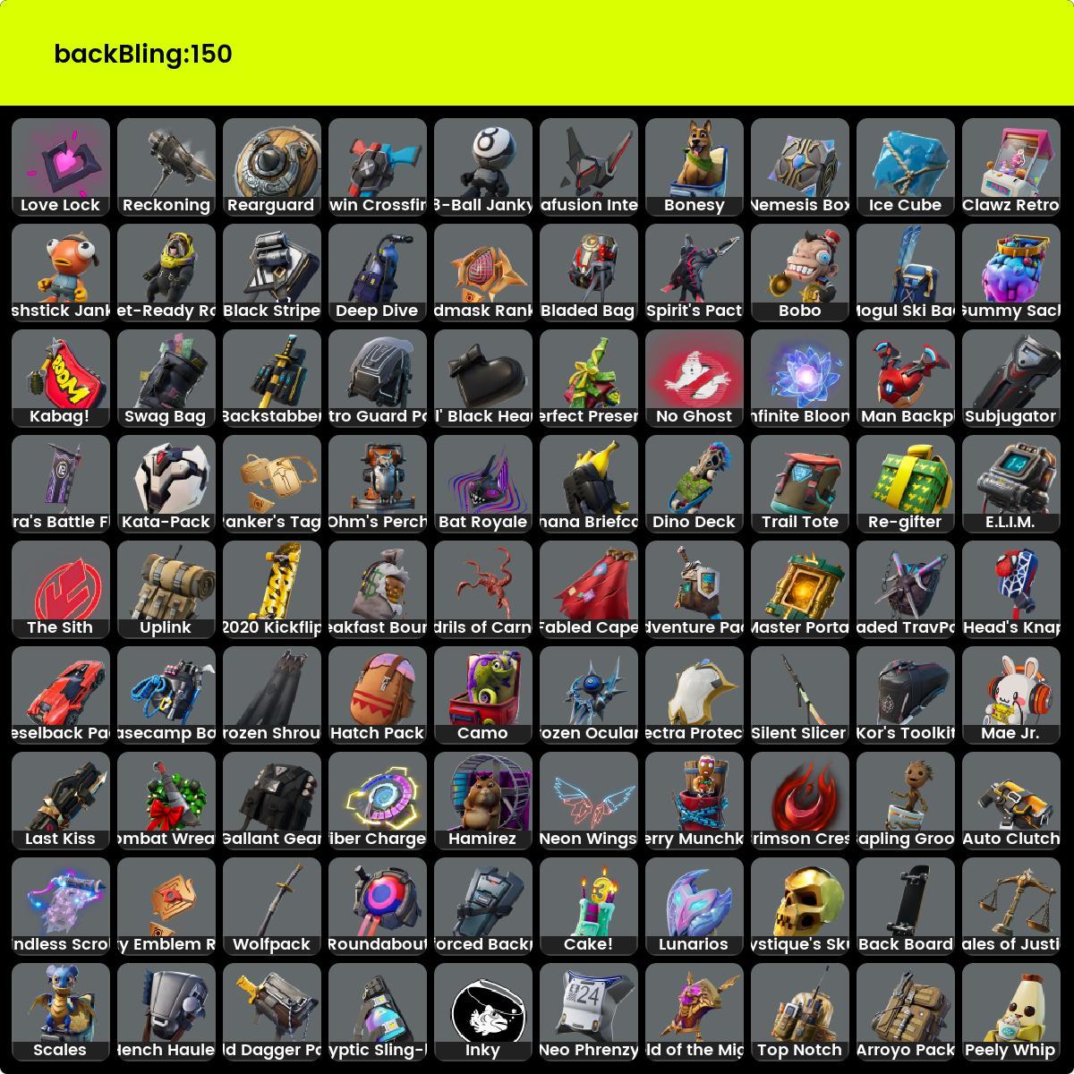 109 skins | full access | Neo Versa | Royale Bomber | Midas | Dark ...