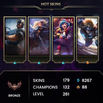 EUNE / 132 champs / 181 skins / Hextech Kog'Maw + Spirit Blossom Sett ...