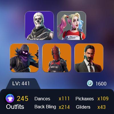 JOHN WICK + TD TITAN + SATURU GOJO + LEWIS HAMILTON + MANY COOL SKINS ...