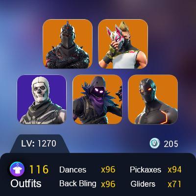 [PC/PSN/XBOX] 115 skins OG STW | Black Knight | The Reaper | Blue Squire | Royale Knight | Sparkle Specialist | Omega (stage 5) | Elite Agent |