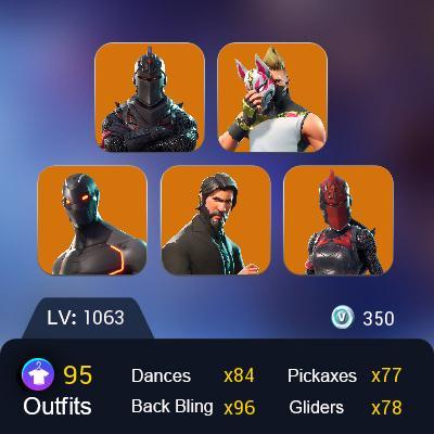 [PC/PSN/XBOX] 95 skins OG STW | Black Knight | Rogue Spider Knight | The Reaper | Blue Squire | Royale Knight | Sparkle Specialist | Vivi Chroma