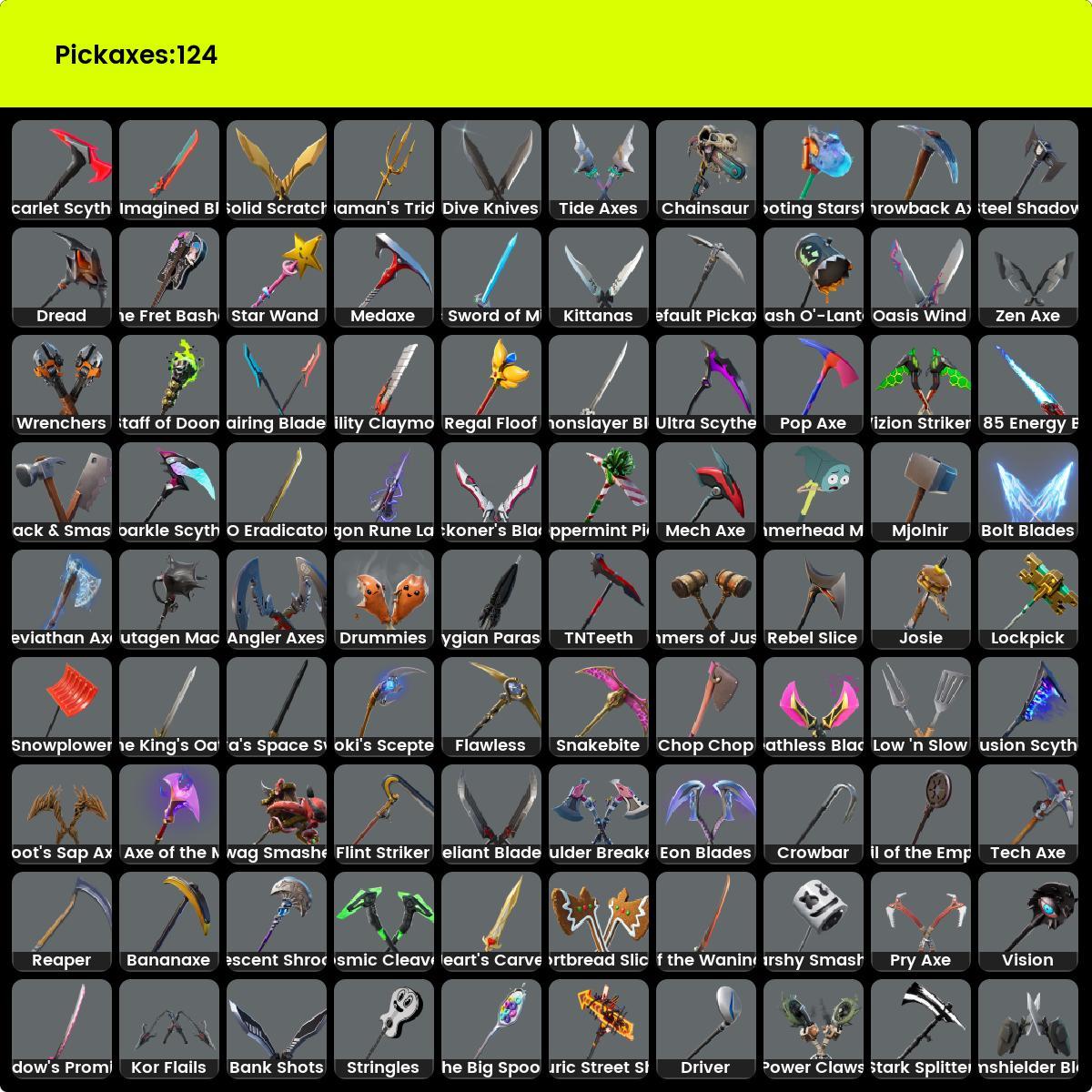 [PC / Xbox] 102 skins | Leviathan axe | Gold Midas | Gold Brutus | The Paradigm | 40 + styles Max | kymera | singularité | Rox | blackheart |
