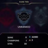 NA | Unranked Fresh MMR | 0% Ban Risk | Full Access + Unverified | High Noon Ashe + 45K BE