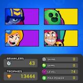 SPIKE & CROW & SURGE & CHESTER | X BRAWLERS | X Trophies | BEST PRICE | VERIFIED SELLER