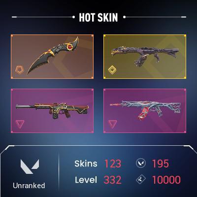 123 skins | 6 knifes | 