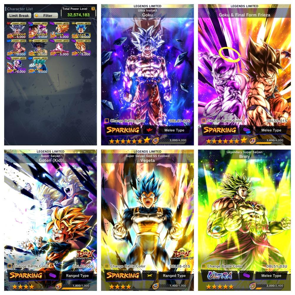 #DB48~INCREDIBLE: LF 7 UI Goku red=META~LF 7 Goku & Final Form Frieza ...