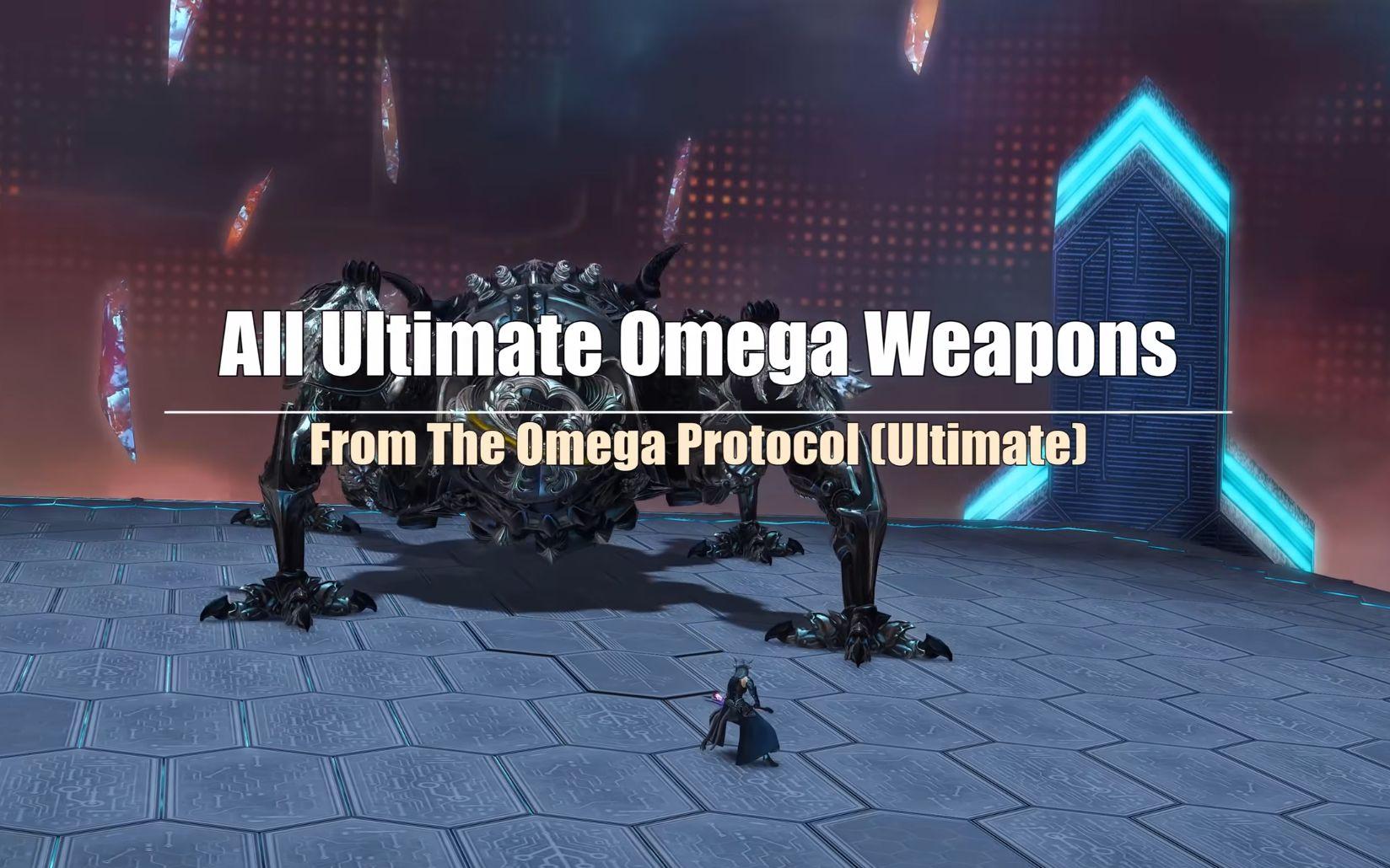 Any Server The Omega Protocol Ultimate Weapon Title within 1