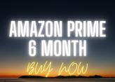 AMAZON PRIME VIDEO FOR 6 MONTH SHARED ACCOUNT SINGLE SCREEN 180 DAYS WARRANTY