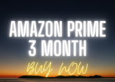 AMAZON PRIME VIDEO FOR 3 MONTH SHARED ACCOUNT SINGLE SCREEN 90 DAYS WARRANTY