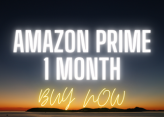 AMAZON PRIME VIDEO FOR 1 MONTH SHARED ACCOUNT SINGLE SCREEN 30 DAYS WARRANTY