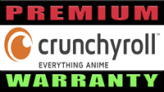 CRUNCHYROLL  PREMIUM 1 Month ANIME WARRANTY (Crunchyroll)