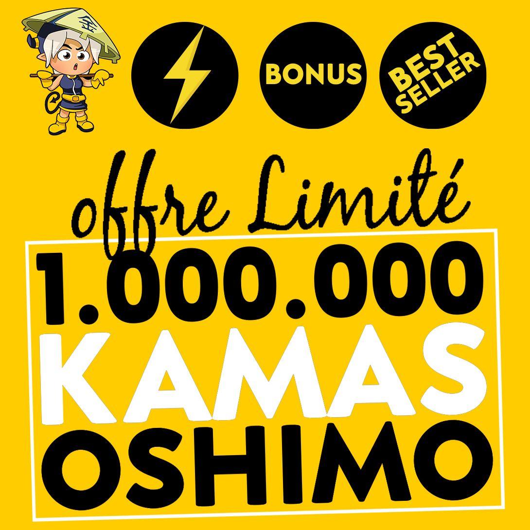 Top seller ! 1 000 000 K DE KAMAS Oshimo Dofus Touch livraison rapide + bonus achat kamas acheter /igofus