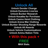 GTA V Online - Unlock All Bundle
