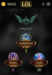 NA LoL Acc League of Legends Account Smurf level 30 lvl Champs