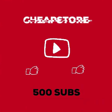 500 Subs Youtube / Fast Delivery