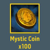100 Guild Wars 2 Mystic Coins for EU