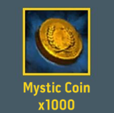 1000 Guild Wars 2 Mystic Coins for EU