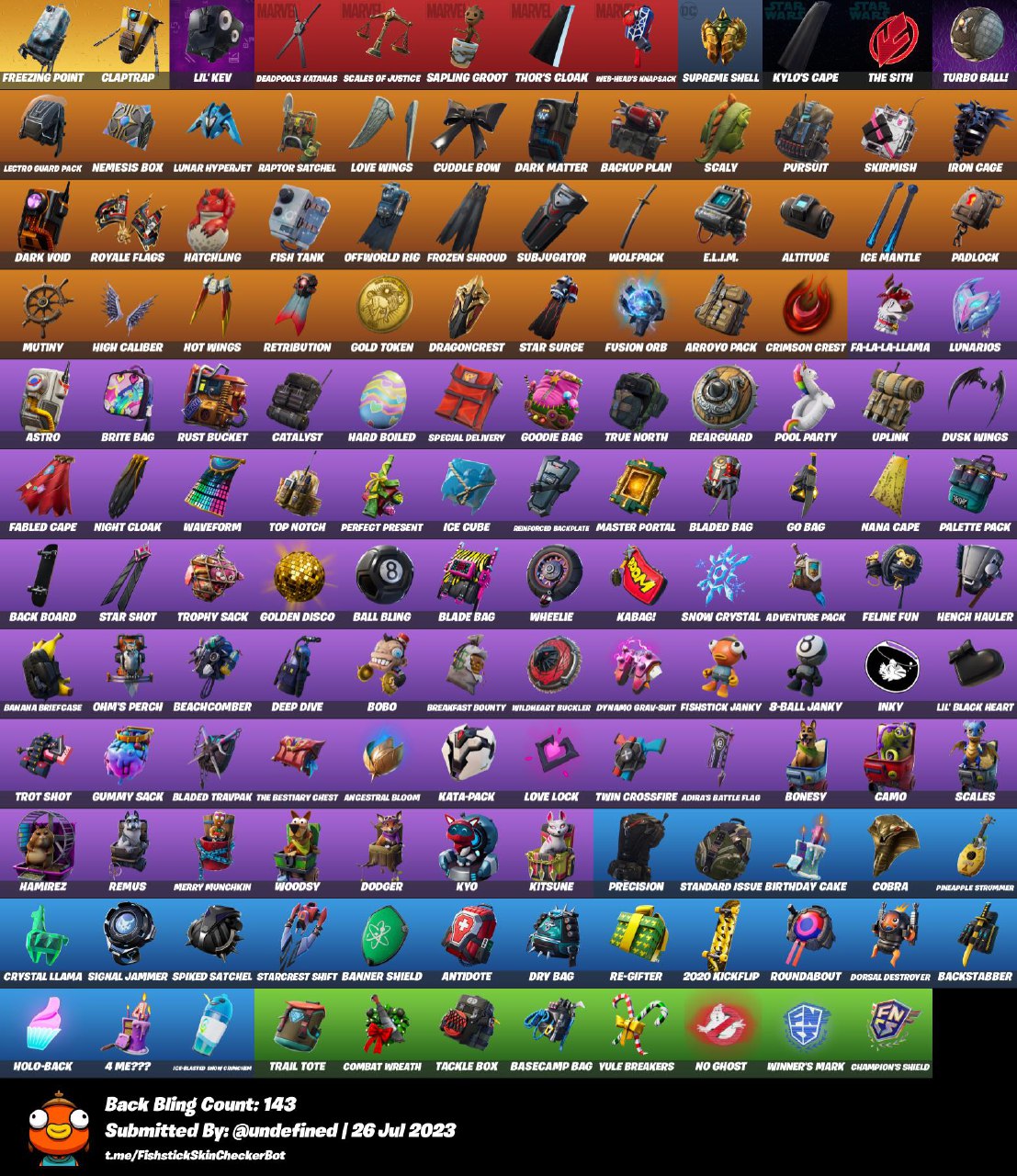 Full access. Fortnite 144 skins . Glow . Psycho bandit . Trailblazer ...