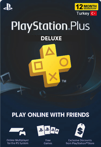 PlayStation Plus Deluxe 12 Months Subscription ZA